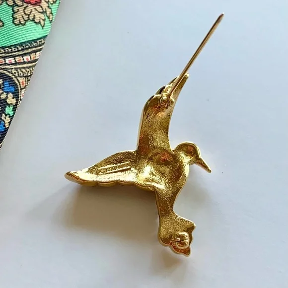 Vintage D’Orlan bird brooch 🇨🇦 - Picture 6 of 9